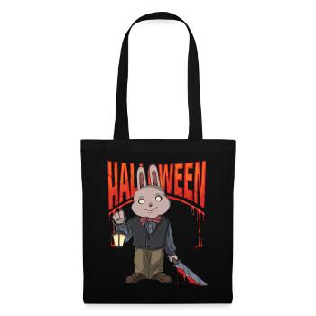 Zombie Gruslig Monster Halloween Tot Horrorfilm - Stoffbeutel - Schwarz - Vorne