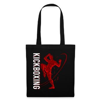 Kickboxer Martial Arts Kickboxing Kickboxen - Tote Bag - black - Front