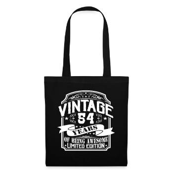 Birthday Vintage 54 Years Limited Edition - Tote Bag - black - Front