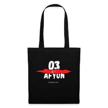 03 Afyon Turkey Türkiye - Tote Bag - black - Front