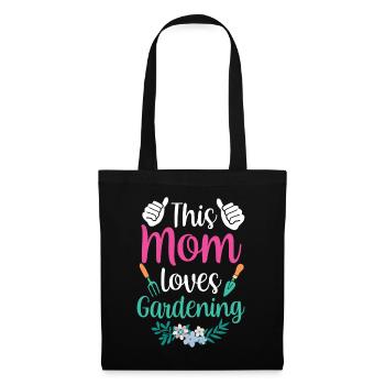 This Mom Loves Gardening Mom Garden - Tote Bag - black - Front