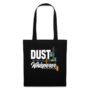 Concierge d’école Dust Whisperer - Sac en tissu - noir - Devant