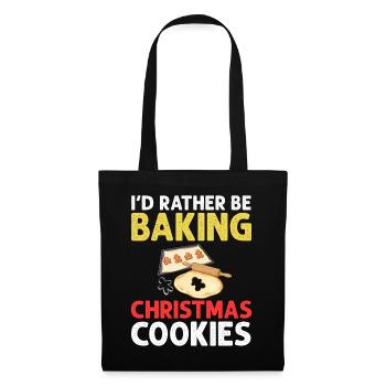 Christmas Baking Cookies Cookies Gingerbread - Tote Bag - black - Front