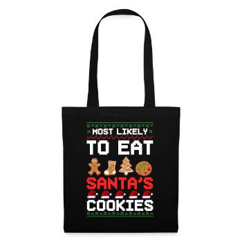 Christmas Cookies Biscuit Baking Christmas biscuits - Tote Bag - black - Front