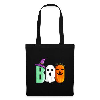 The Three Boo Witch Ghost Pumpkin Costume - Stoffbeutel - Schwarz - Vorne