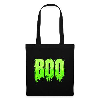 Scary Slime Green Boo Costume For Halloween - Tote Bag - black - Front
