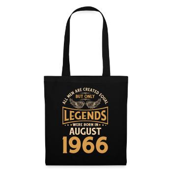Anniversaire Les légendes ont été gebo en août 1966 - Sac en tissu - noir - Devant