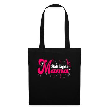 Schlager Mama Costume Schlager Tenue de fête - Sac en tissu - noir - Devant