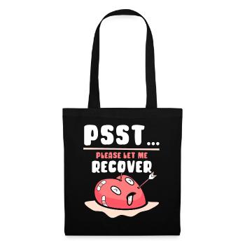 psst please let me get well again - Tote Bag - black - Front