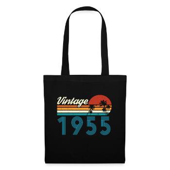 Vintage 1955 Vintage Birthday Retro Vintage - Tote Bag - black - Front