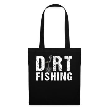 Schmutzangeln Dirt Fishing Metalldetektor - Stoffbeutel - Schwarz - Vorne