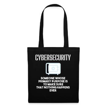 Cybersecurity - IT Security Computer Scientists - Tote Bag - black - Front