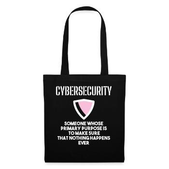 Cybersecurity - IT Security Computer Scientists - Tote Bag - black - Front