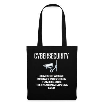 Cybersecurity - IT Security Computer Scientists - Tote Bag - black - Front