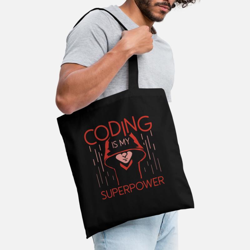 Coding Ist Meine Superkraft Programmierer Coder Stoffbeutel