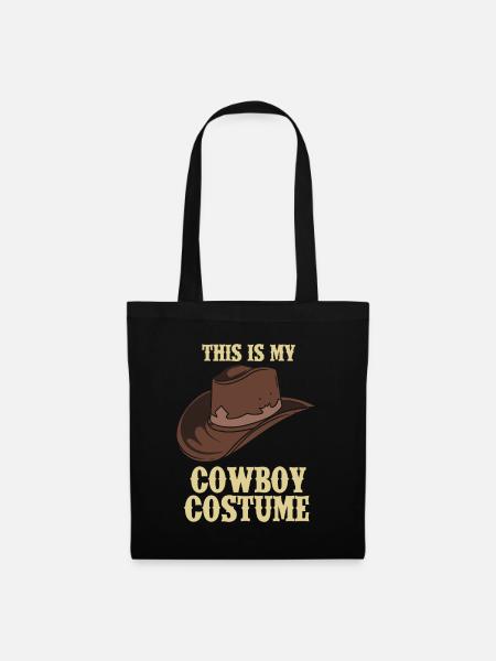 Cowboy Costume Country Western - Tote Bag - black