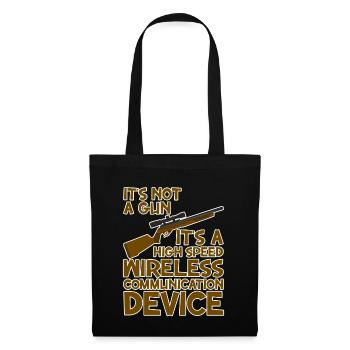 It's A High Speed Wireless Communication Device - Tote Bag - black - Front