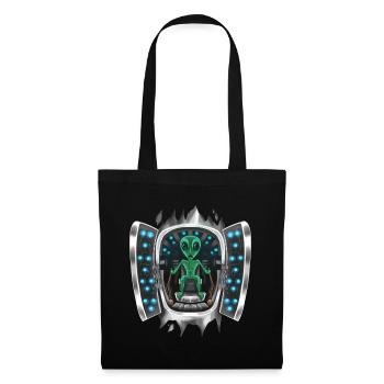Alien Inside Costume Alien Takes Over Control - Tote Bag - black - Front