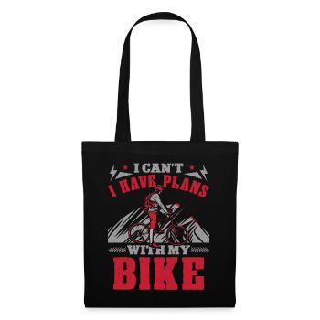 Enduro VTT VTT Équitation - Sac en tissu - noir - Devant