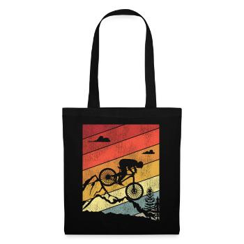 Enduro VTT VTT Équitation - Sac en tissu - noir - Devant