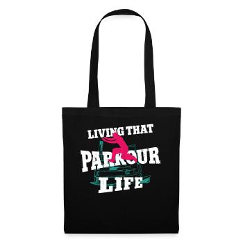 Parkour Free Running Traceur - Tote Bag - black - Front