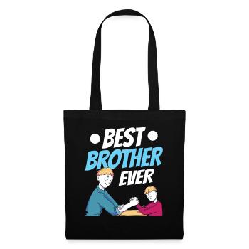 Bester Bruder Aller Zeiten Freund Brüder Team - Stoffbeutel - Schwarz - Vorne