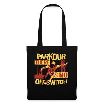 Parkour Free Running Traceur - Sac en tissu - noir - Devant