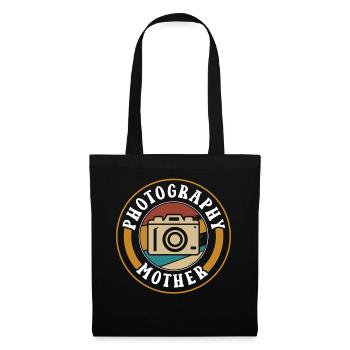 Photographer Mother Photography Camera Mom - Tote Bag - black - Front