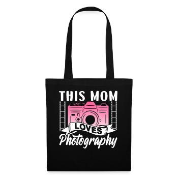 This Mom Loves Photography Mom Photographer - Tote Bag - black - Front