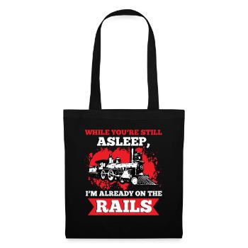 Railway Trainspotting Railway Engineer - Tote Bag - black - Front