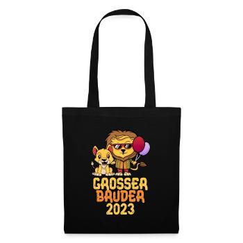 Großer Bruder 2023 - Stoffbeutel - Schwarz - Vorne