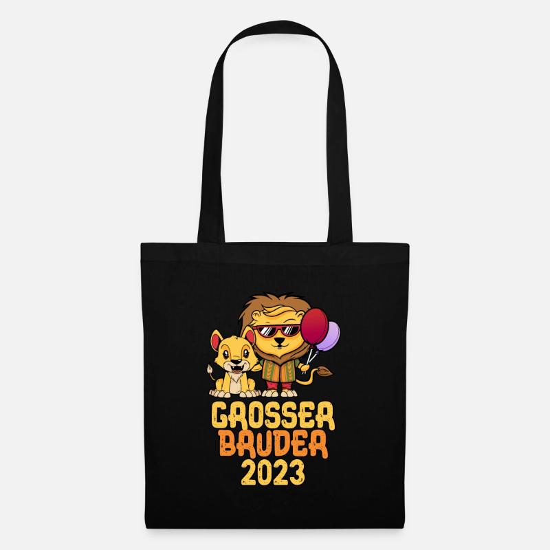 Großer Bruder 2023 - Stoffbeutel - Schwarz
