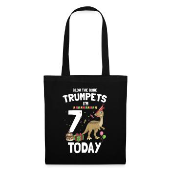 Parasaurolophus for dinosaurs and fosil hunters - Tote Bag - black - Front