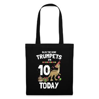 Parasaurolophus for dinosaurs and fosil hunters - Tote Bag - black - Front