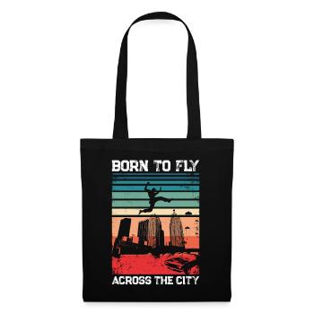 Parkour Free Running Traceur - Sac en tissu - noir - Devant