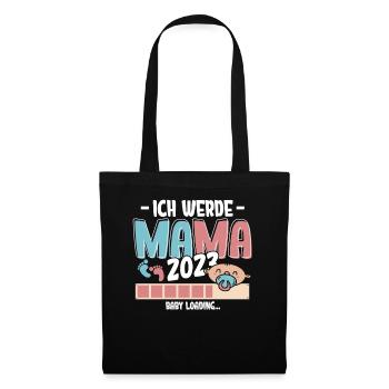 I'm going to be Mom 2023 Loading - Tote Bag - black - Front