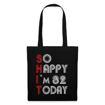 82 birthday - Tote Bag - black - Front