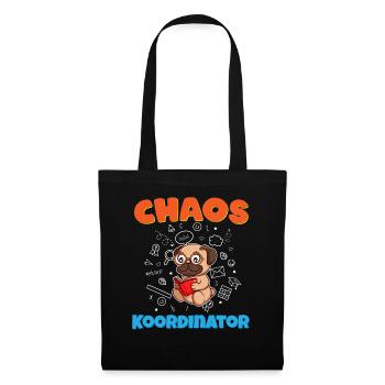 Chaos Koordinator Erzieher Kindergarten Erzieherin - Stoffbeutel - Schwarz - Vorne