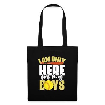 Athlètes sportifs Joueur Mère Mère Vie - Sac en tissu - noir - Devant