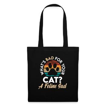 Feline Cat Kitten Breeder - Tote Bag - black - Front