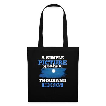 Astrophotography Space Stars Astrophotographer - Tote Bag - black - Front