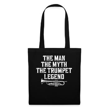 Trompettiste Vintage L’Homme Le - Sac en tissu - noir - Devant