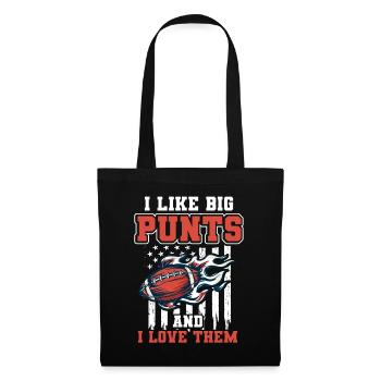 Football d’équipe - Sac en tissu - noir - Devant