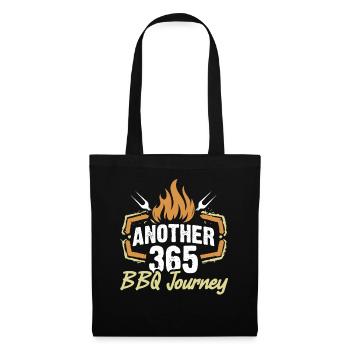 Birthday Travel 365 Grilling Barbeque Meat Smok - Tote Bag - black - Front