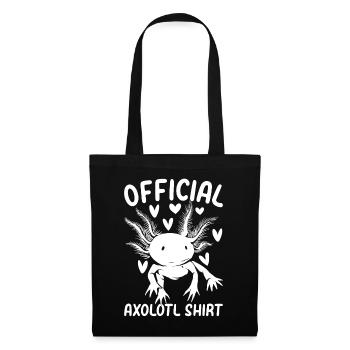 Axolotl Lover Official Axolotl Shirt Axolotl Cute - Tote Bag - black - Front