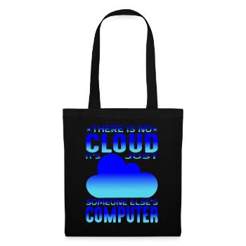 There Is No Cloud 9 - Stoffbeutel - Schwarz - Vorne