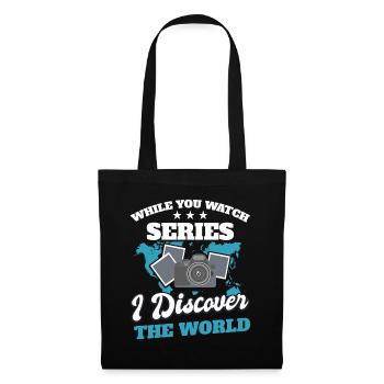 Photographe Directeur de la photographie - Sac en tissu - noir - Devant