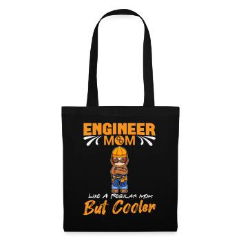 Engineer Mom Like A Regualr Mom But Cooler - Tote Bag - black - Front