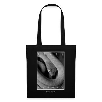 Green Cat Snake Boiga Cyanea - Tote Bag - black - Front