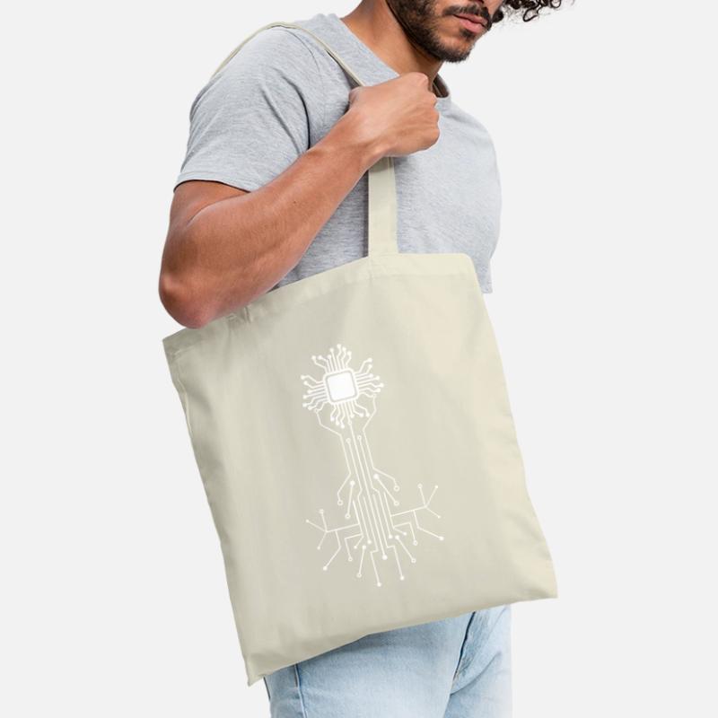 Anatomical Heart CPU Processor Computer Programmer Tote Bag